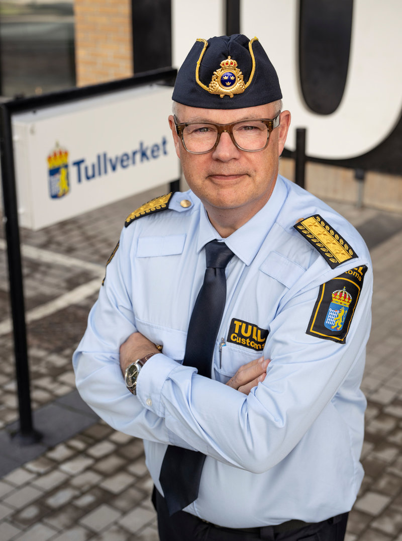 Generaltulldirektör Johan Norrman.
