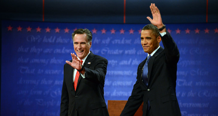Barack Obama, Mitt Romney, Presidentvalet, Demokraterna, Republikanerna