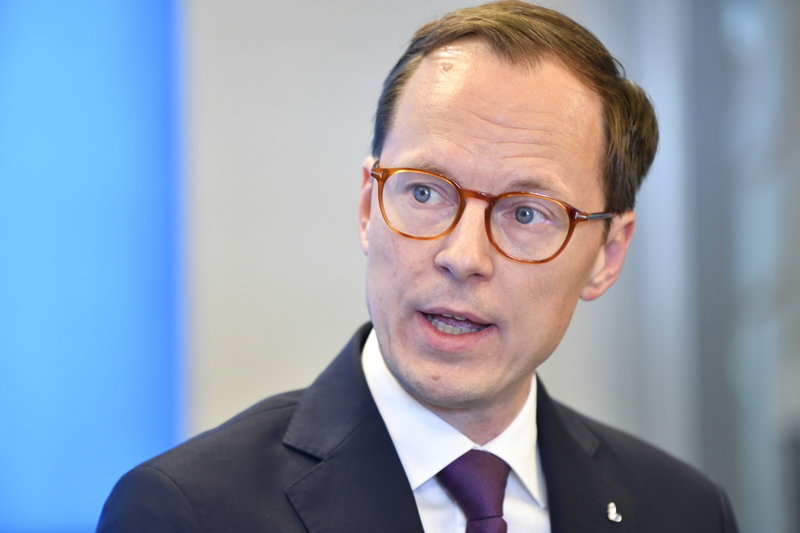Liberalernas ekonomisk-politiske talesperson Mats Persson föreslår en 'Ukrainamiljard' i stöd till föreningar och frivilligorganisationer. Arkivbild.