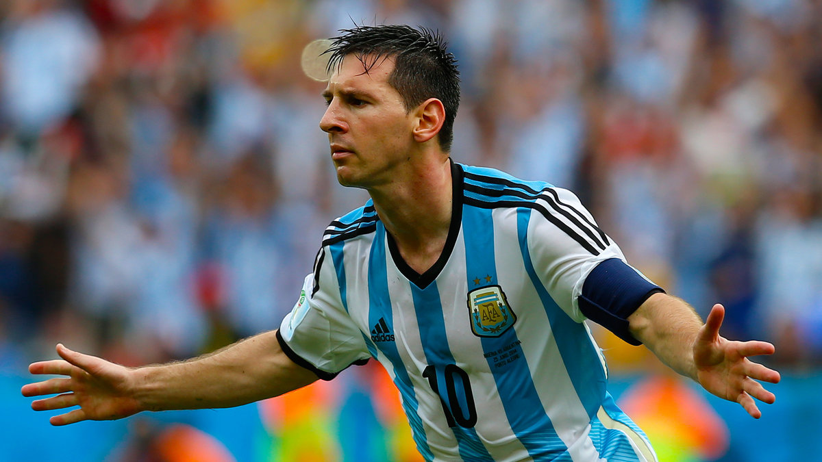 Offensiva mittfältare: Lionel Messi, Argentina. 
