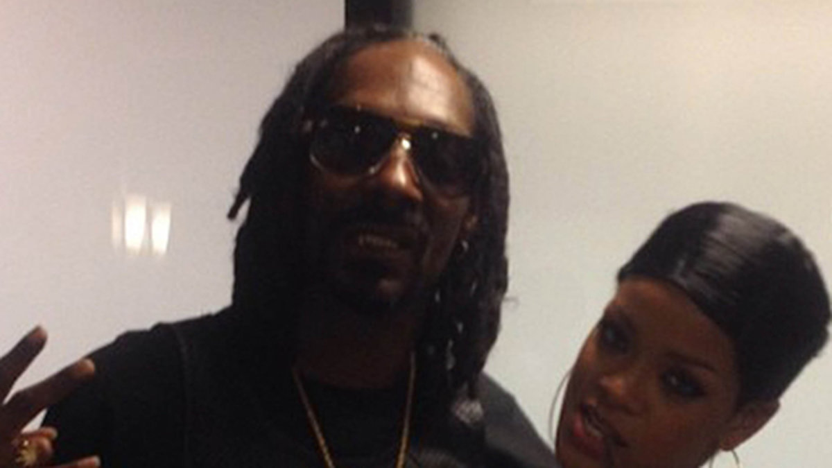 Snoop och Rihanna.