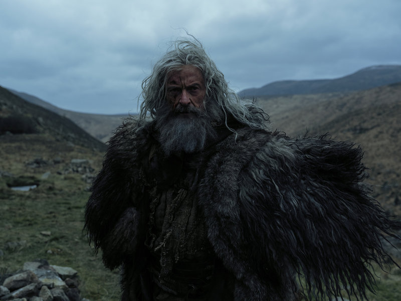 Hugh Jackman som en åldrad man i "The death of Robin Hood". 