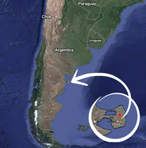Karta över Argentina Karta över Argentina
