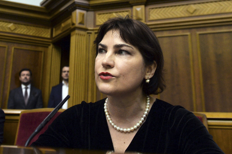 Ukrainas statsåklagare Iryna Venediktova. Arkivbild.