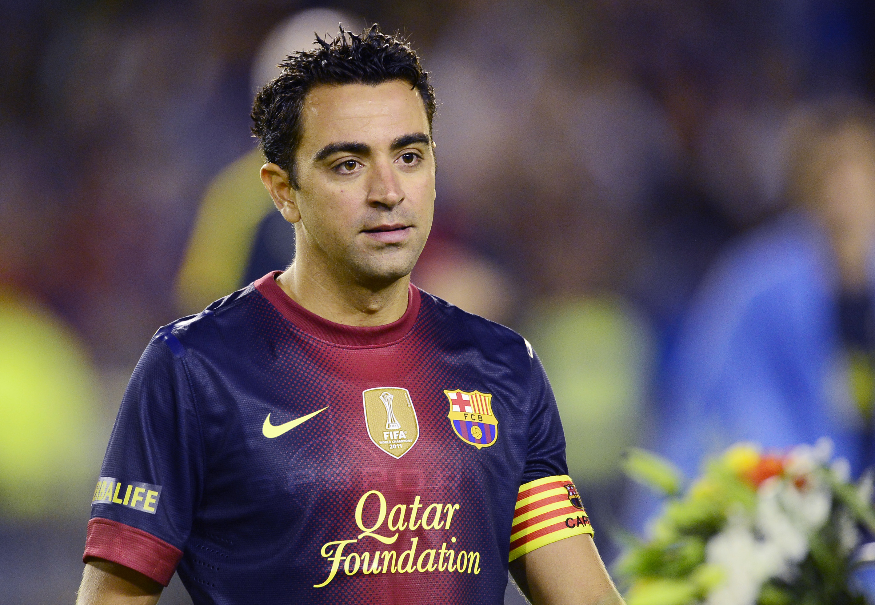 Xavi har varit Barcelonas hjärta och spelmotor i många år och har hittills gjort 136 matcher. Xavi har varit Barcelonas hjärta och spelmotor i många år och har hittills gjort 136 matcher.