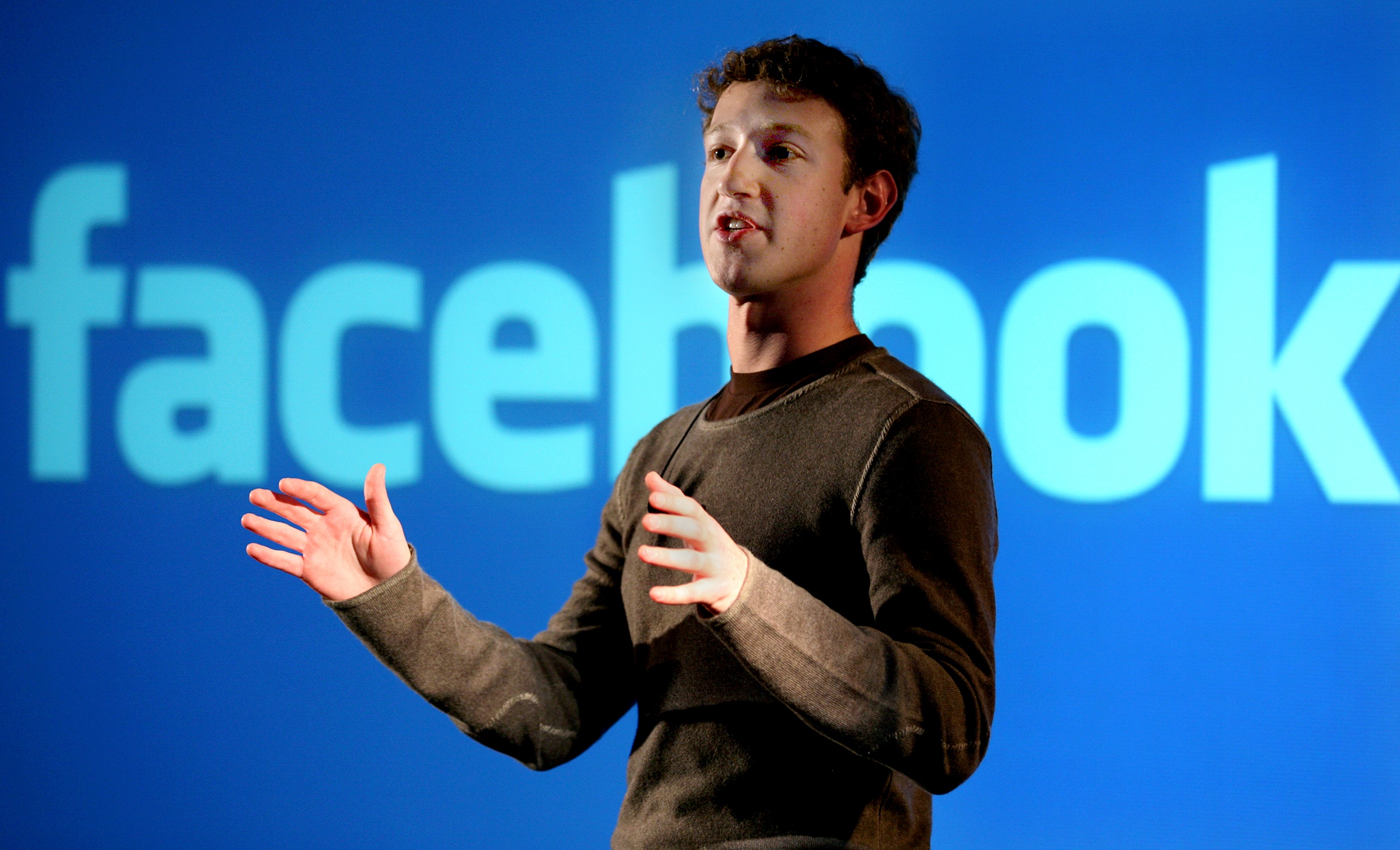 Och på tredjeplats Facebooks vd Mark Zuckerberg.