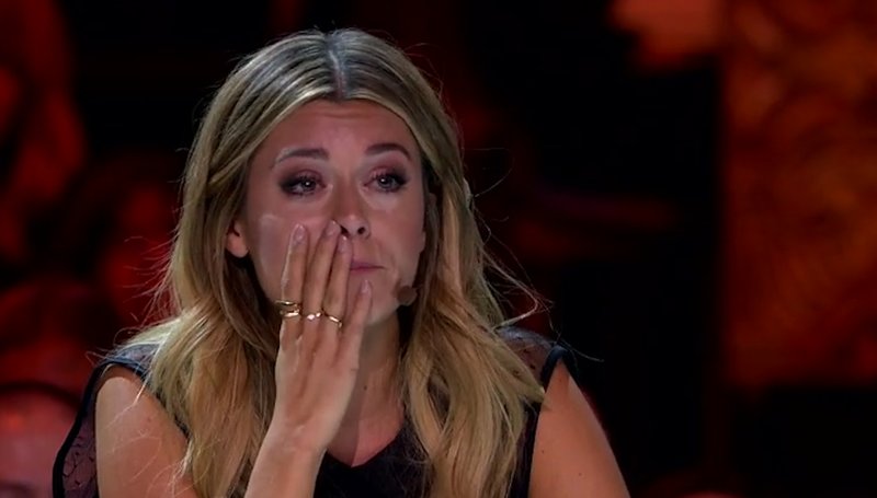 Bianca Ingrosso kunde inte hålla tårarna tillbaka Bianca Ingrosso kunde inte hålla tårarna tillbaka