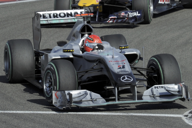 Jenson Button, Michael Schumacher, Mercedes, Formel 1