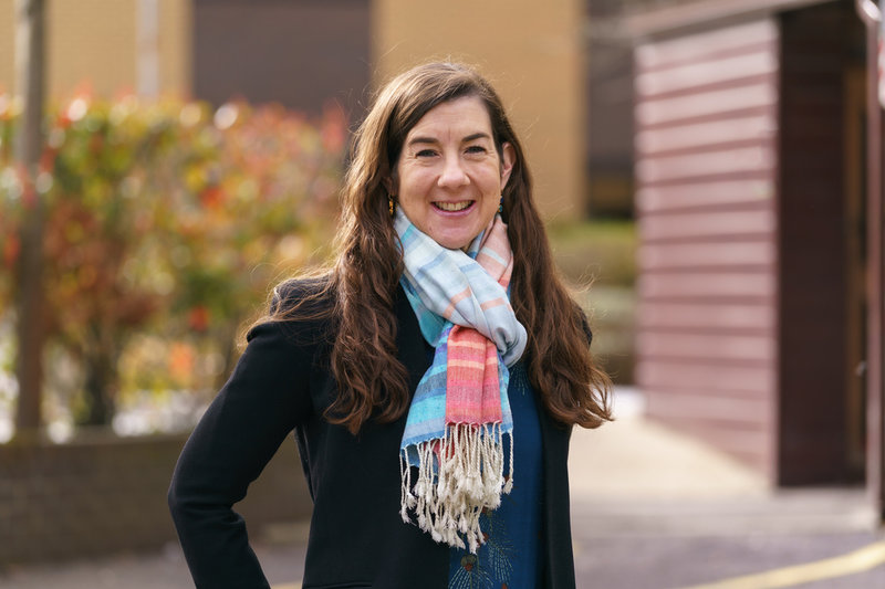 Samantha Burgess vid EU:s jordobservationsprogram Copernicus. Pressbild.