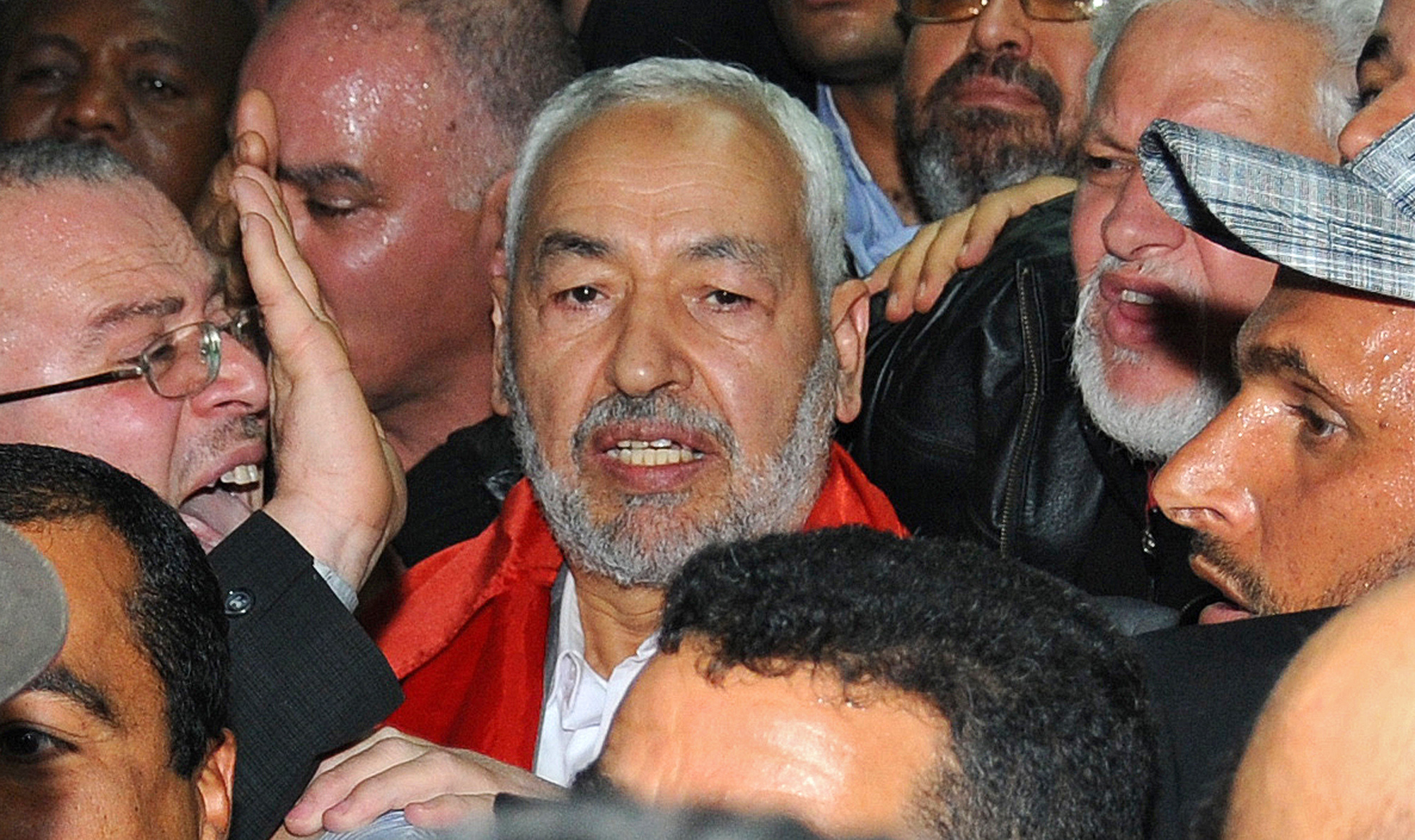 Kravaller, Zine El Abidine Ben Ali, Rached Ghannouchi, Tunisien, Uppror, Jasminrevolutionen