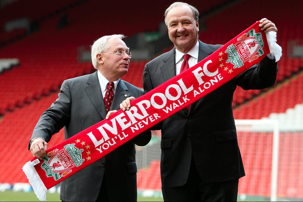 George Gillett och Tom Hicks säljer Liverpool.