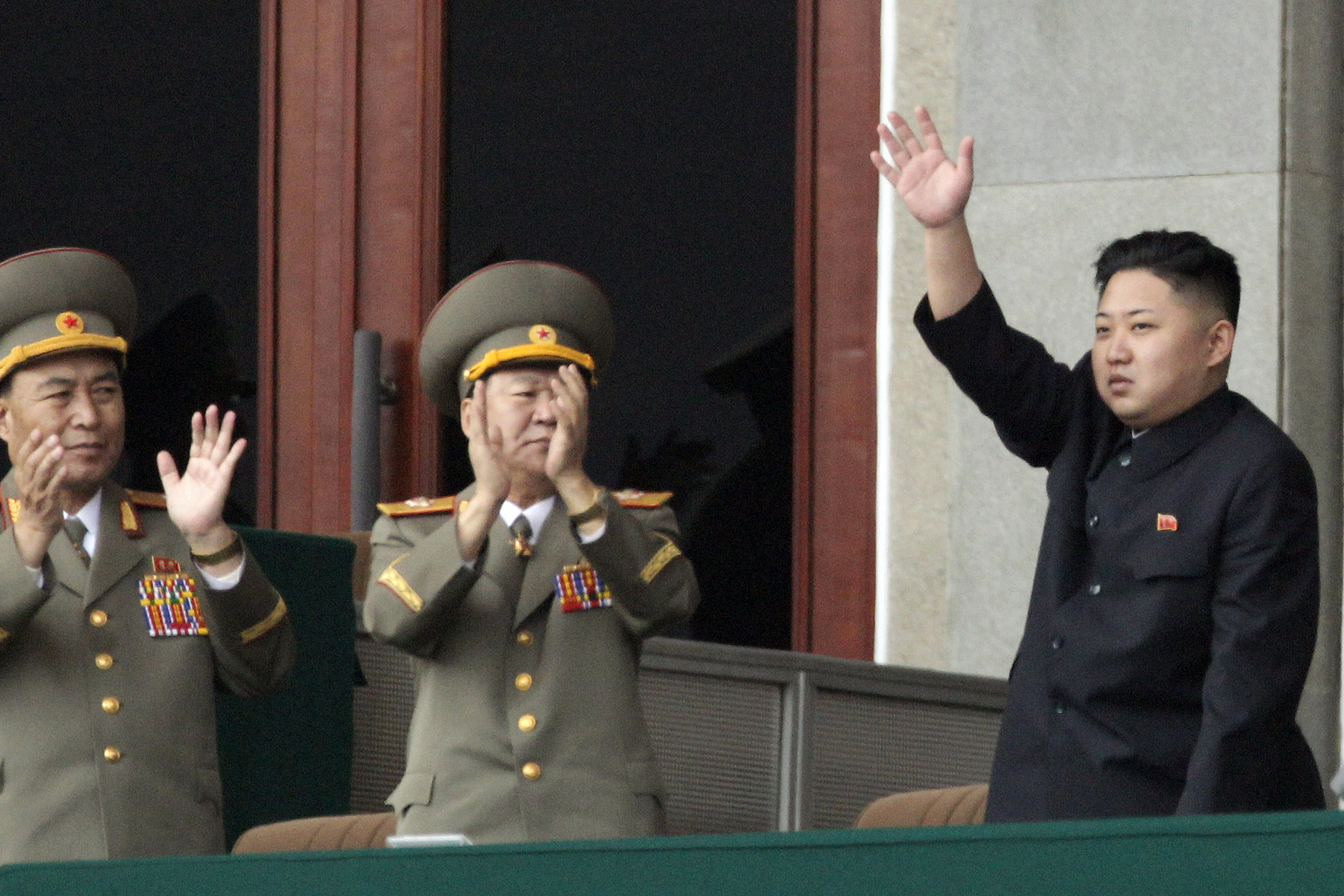 Nye ledaren Kim Jong Un var givetvis på plats. Nye ledaren Kim Jong Un var givetvis på plats.