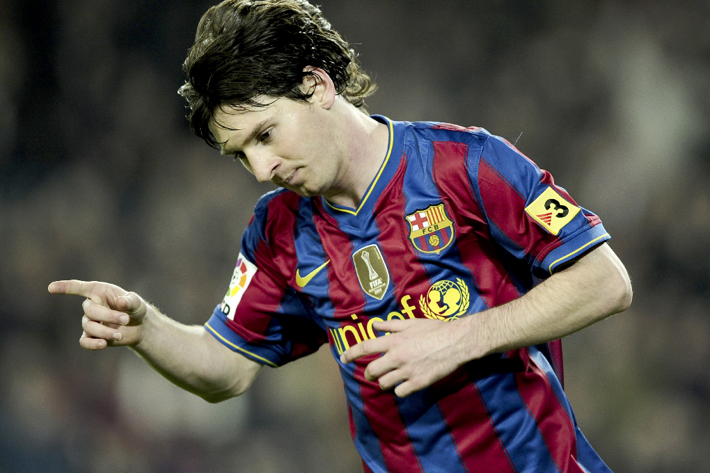 2. Lionel Messi är tvåa med ett mål per 83:e minut.