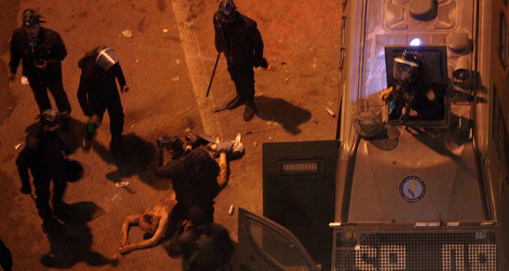 Uppror, Egypten, Kairo, Polisvåld