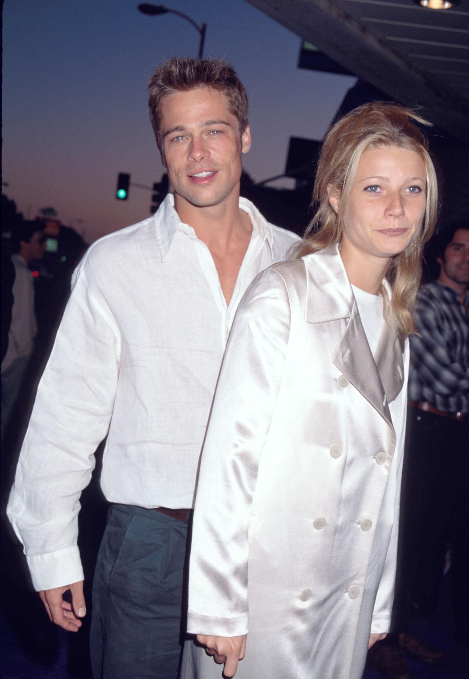 Brad Pitt och Gwyneth Paltrow var ett par på 90-talet. 