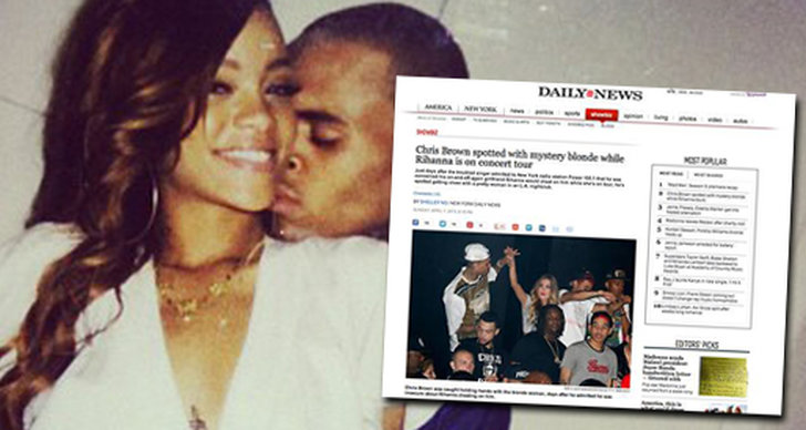 Chris Brown, Otrohet, Rihanna