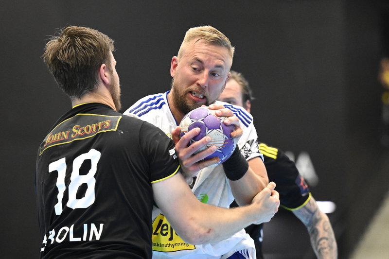 Anton Månsson vann SM-guld med Ystad 2022. Foto: Johan Nilsson/TT Anton Månsson vann SM-guld med Ystad 2022. Foto: Johan Nilsson/TT