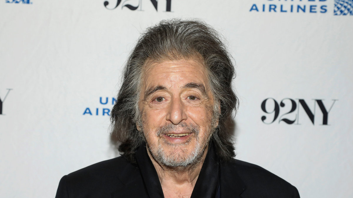 Al Pacino ska samla konst på film. Arkivbild