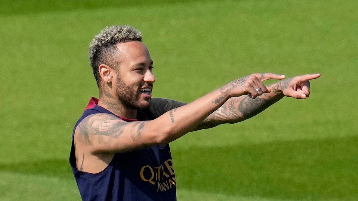 Neymar närmar sig en flytt till Saudiarabien. Arkivbild.