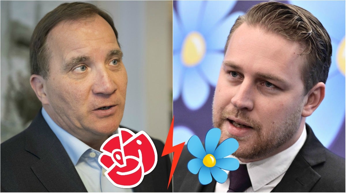 Mattias Karlsson, Sverigedemokraterna, Stefan Löfven