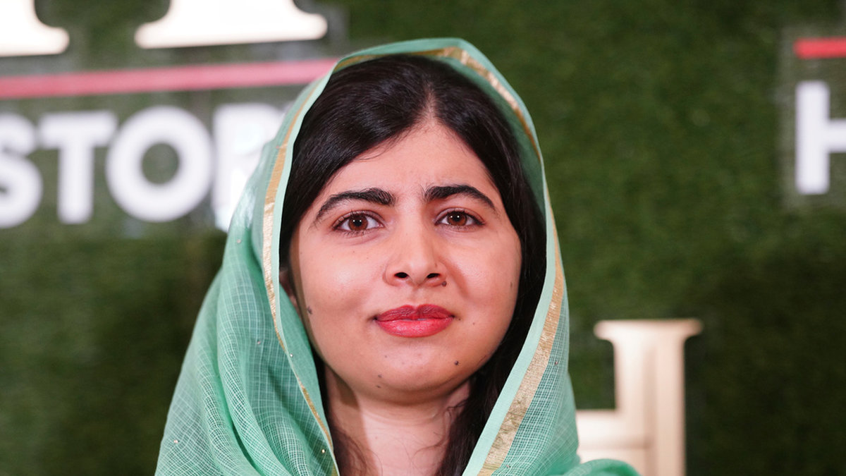 Malala Yousafzai läxar upp Hollywood för brist på muslimsk representation. Arkivbild.