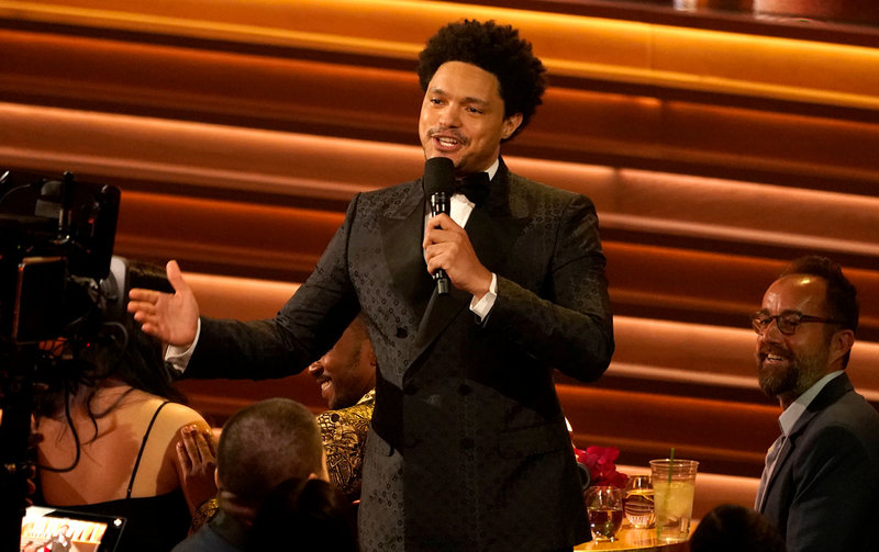 Trevor Noah var värd för årets Grammygala.