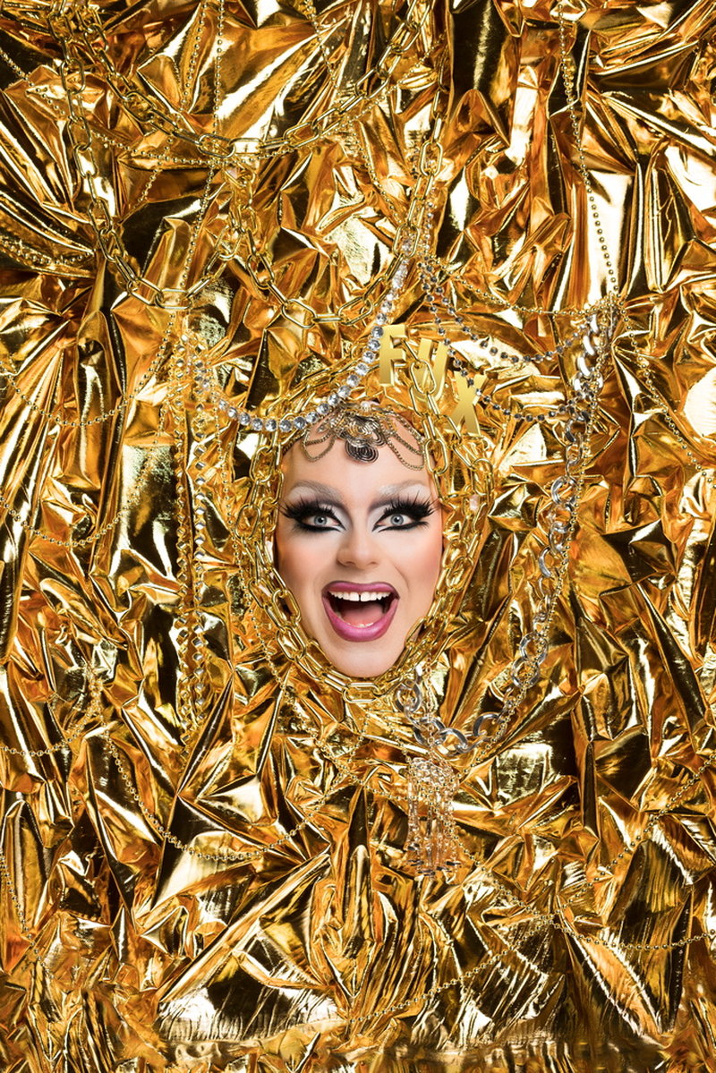 Robert Fux är själv dragqueen och har en podcast där han kartlägger svensk drag. Pressbild.