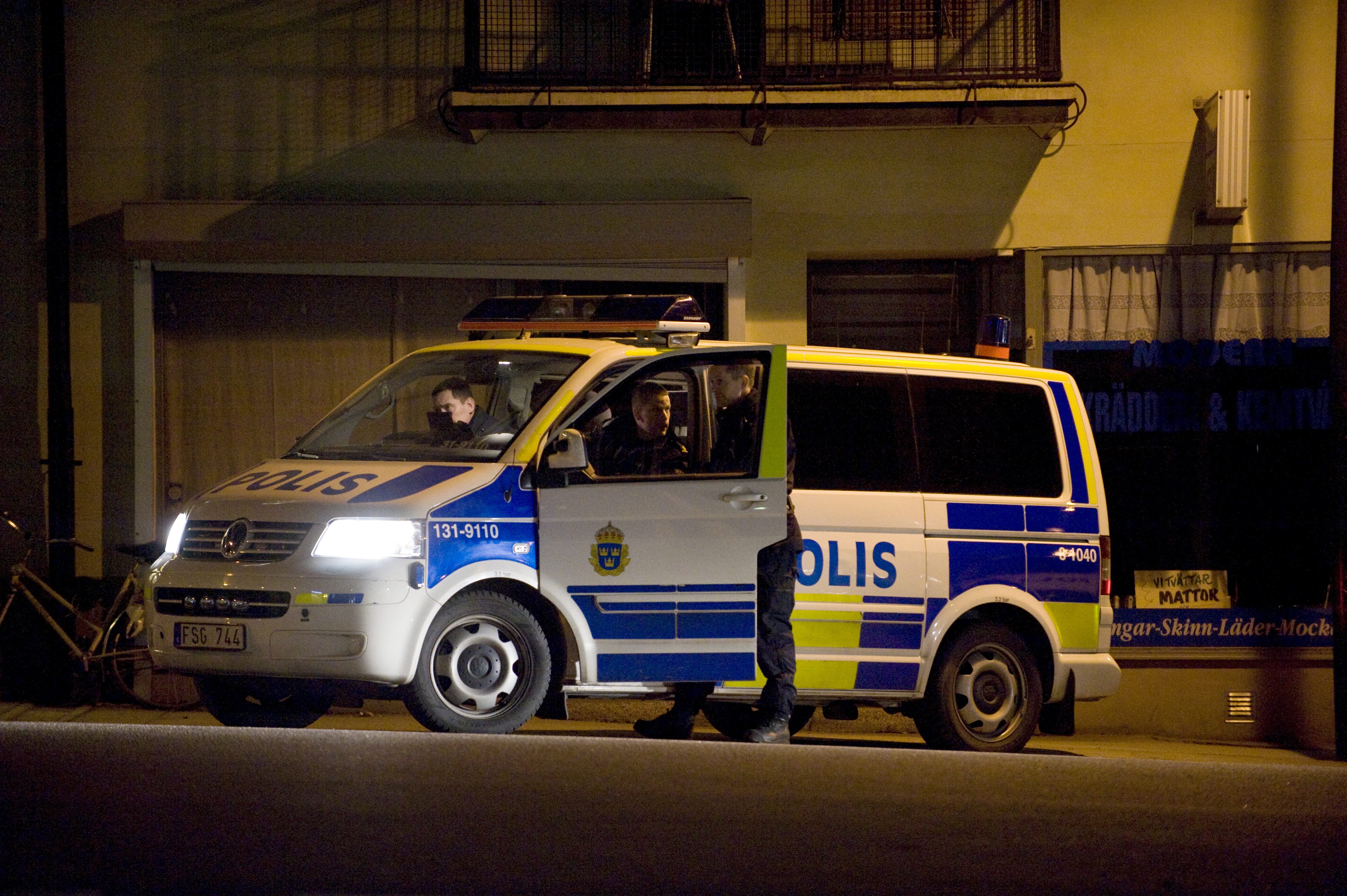 Polisen, Knivar, Sundsvall, Attack, Rikslarm