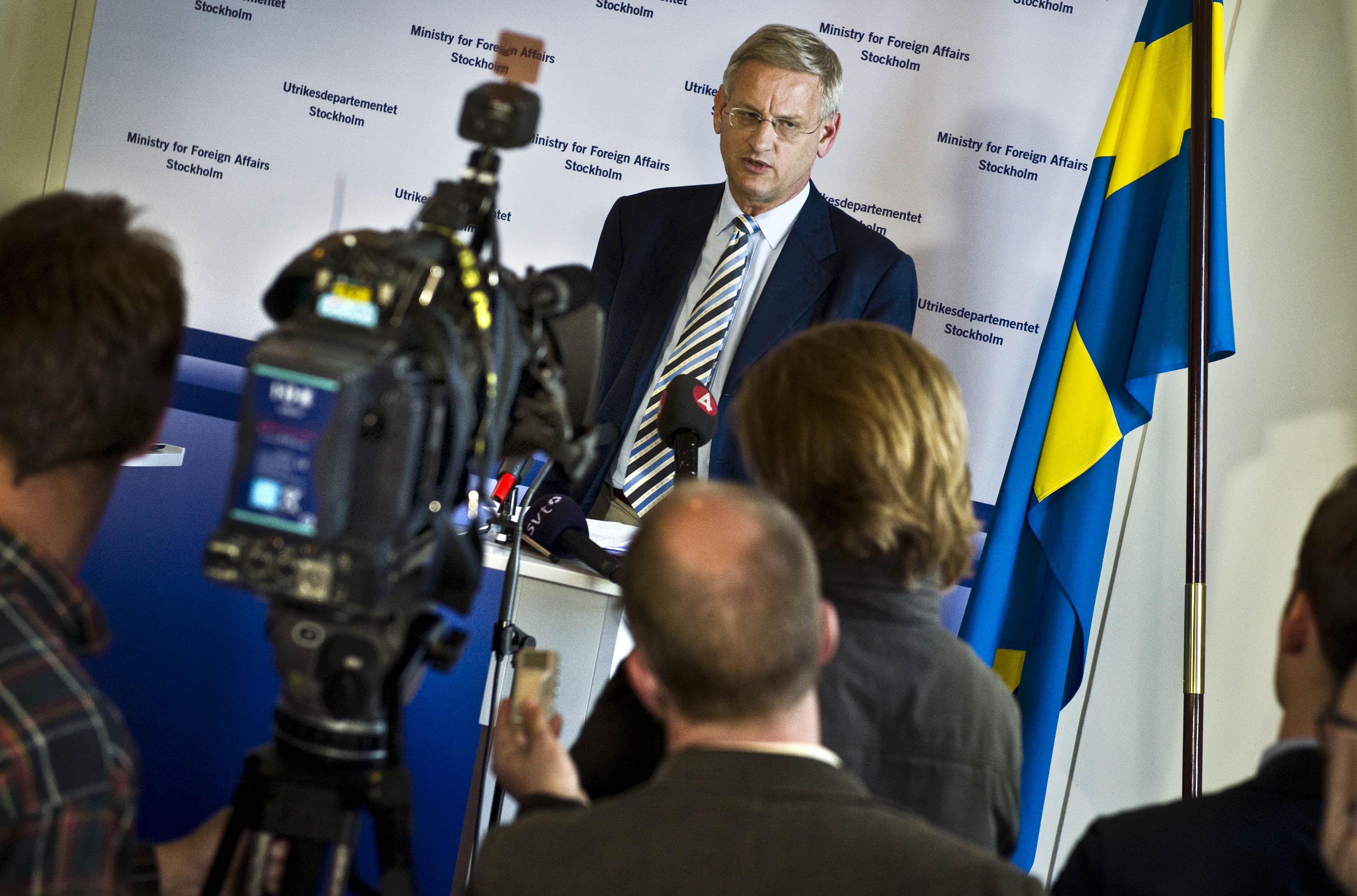 Men utrikesminister Carl Bildt (m) tycker inte att Wikileaks dokument innehåller något "sensationellt".