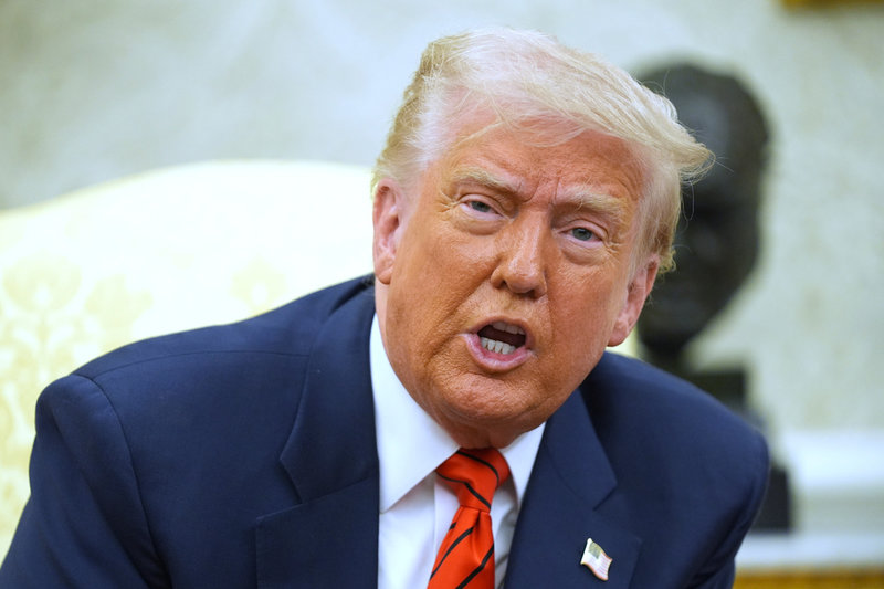 USA:s president Donald Trump. Arkivbild.