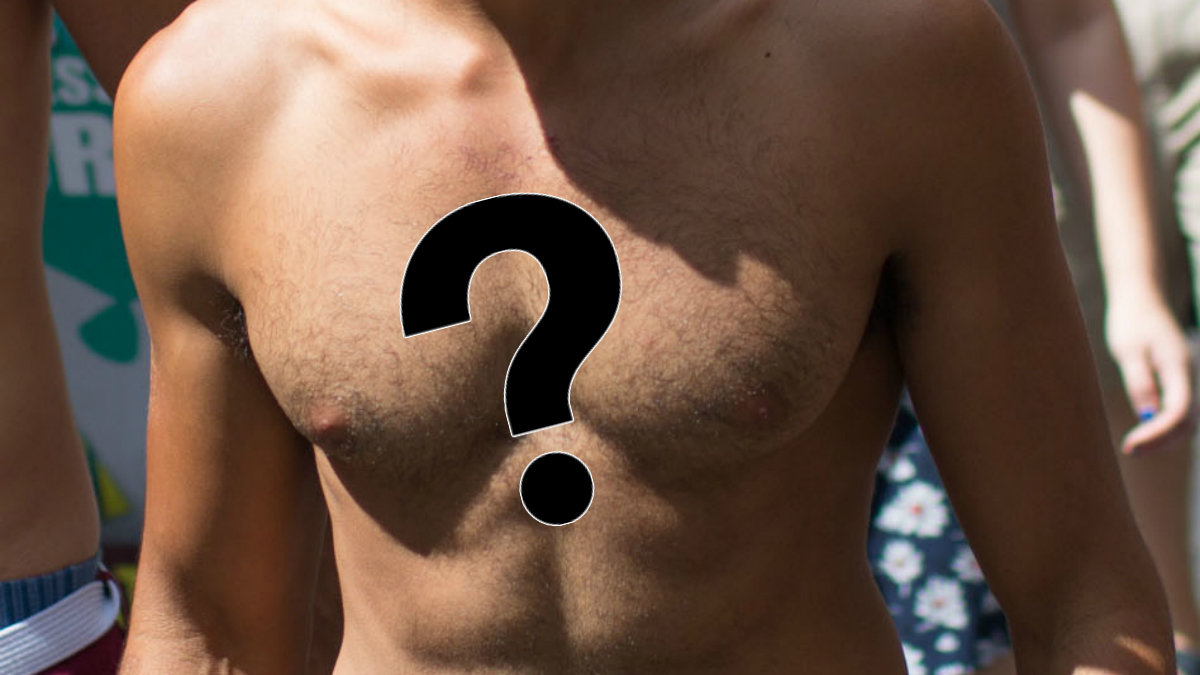 Varför har egentligen män bröstvårtor?