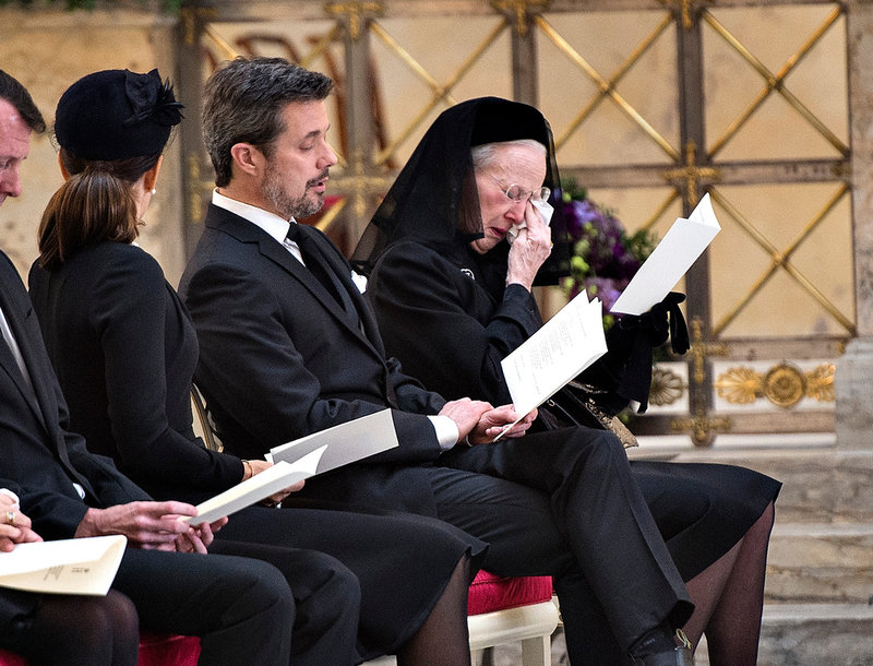 Prins Henrik begravdes den 20 februari 2018. Arkivbild.