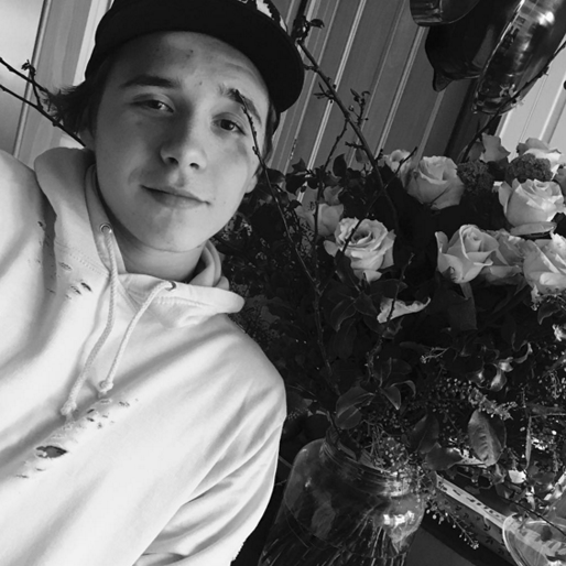 Brooklyn Beckham firar sin födelsedag. Brooklyn Beckham firar sin födelsedag.