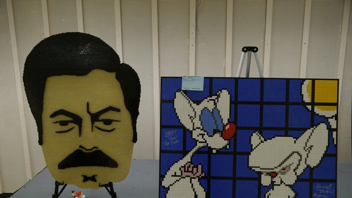 Ron Swanson och "Pinky and the brain".