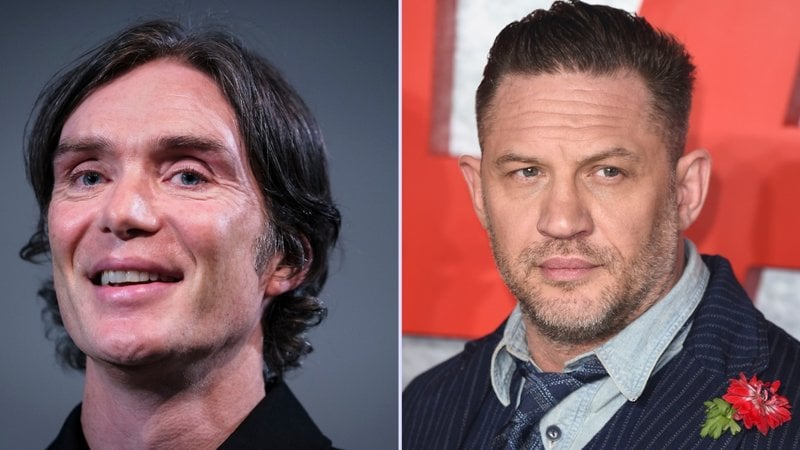Cillian Muprhy och Tom Hardy medverkar båda i Peaky Blinders. Det gör däremot inte Charlie Hunnam. Foto: Stella Pictures