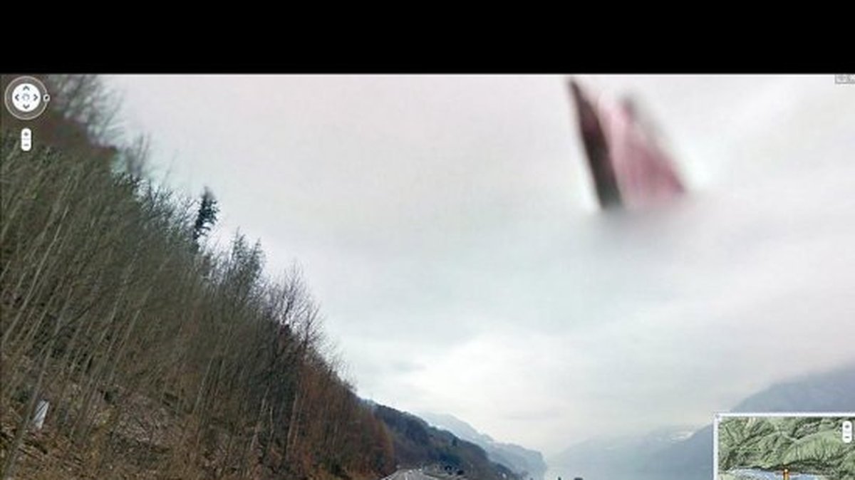 Google Earth Street View tycks ha lyckats fånga Jesus och Maria på bild.