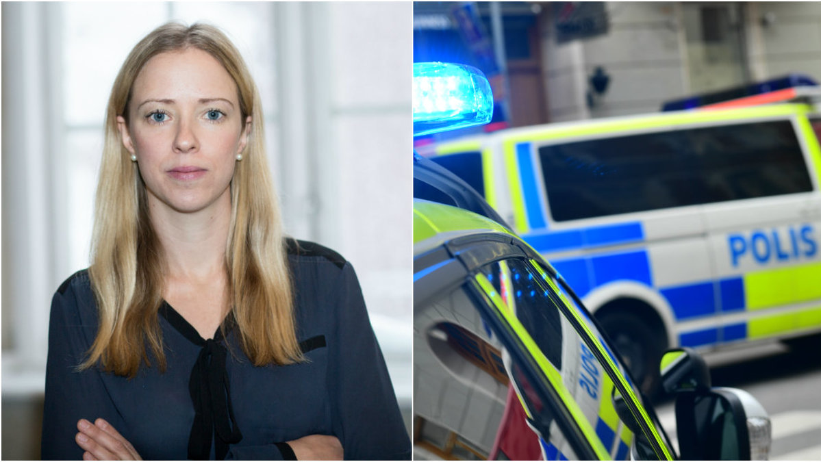 Åsa Lindhagen (MP) tycker att det är fel av polisen att gripa papperslösa barnfamiljer på läger.