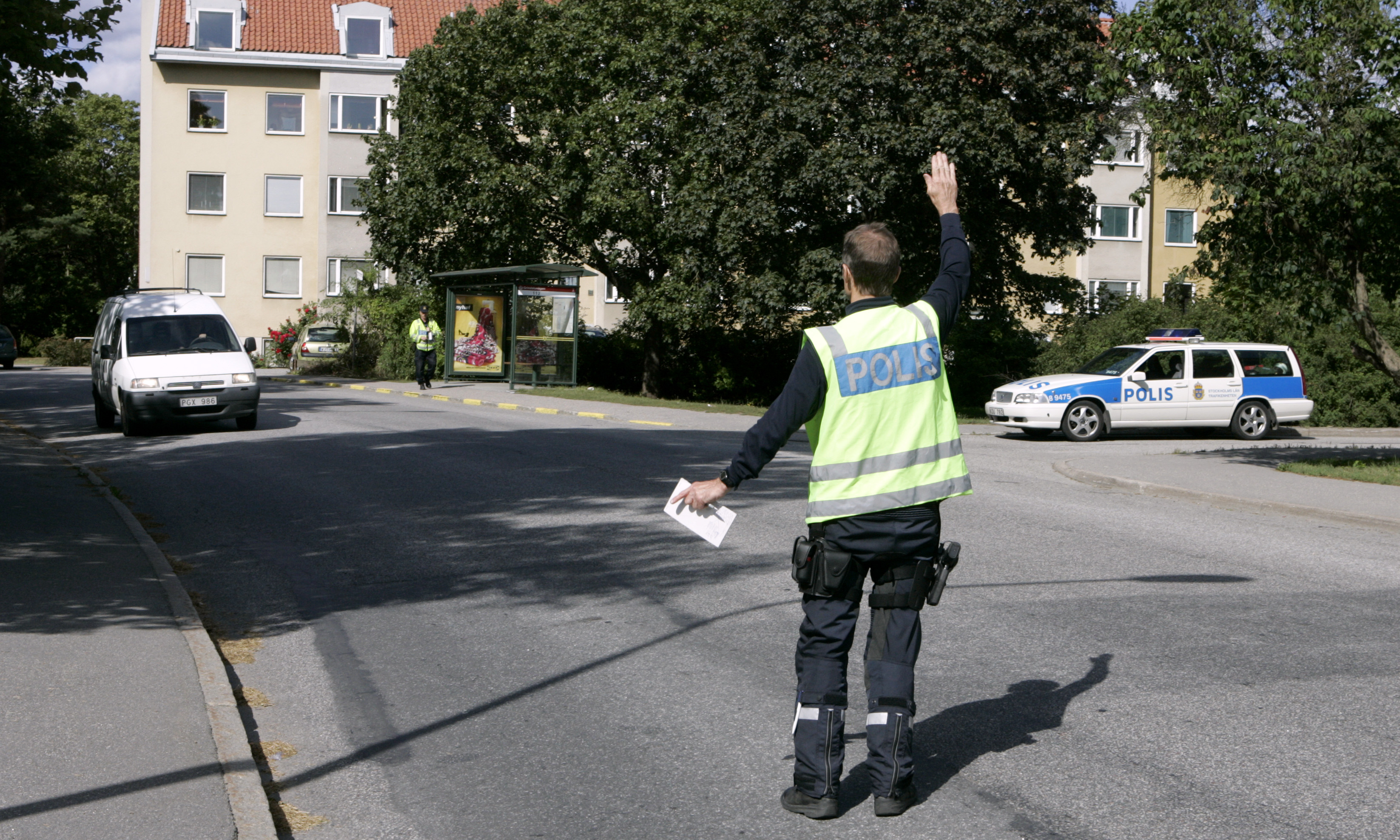 Polisen, lagens väktare, Göteborg, Brott och straff, Trafikpolis, Förolämpning