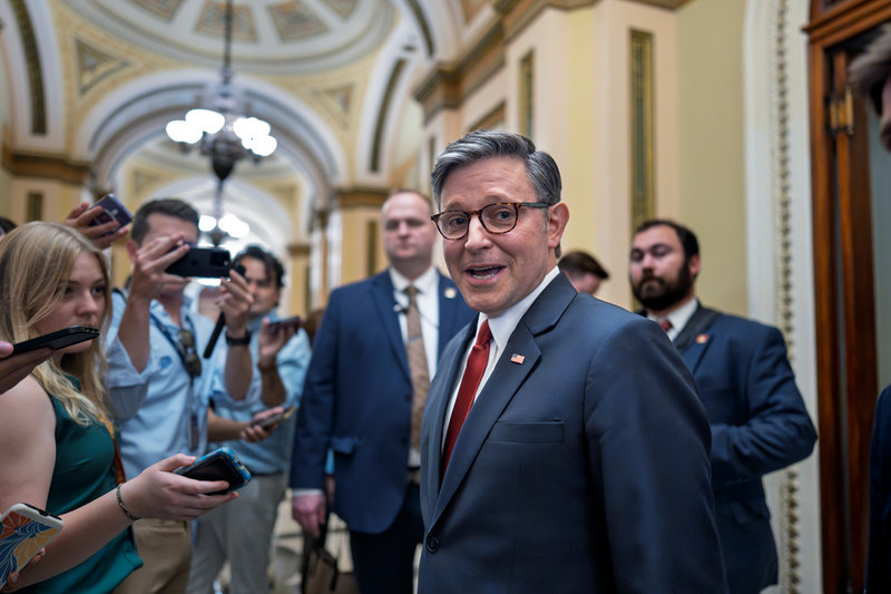 Representanthusets talman, republikanen Mike Johnson.
