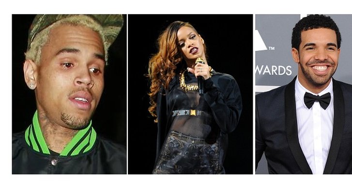 Chris Brown, Rihanna, Drake