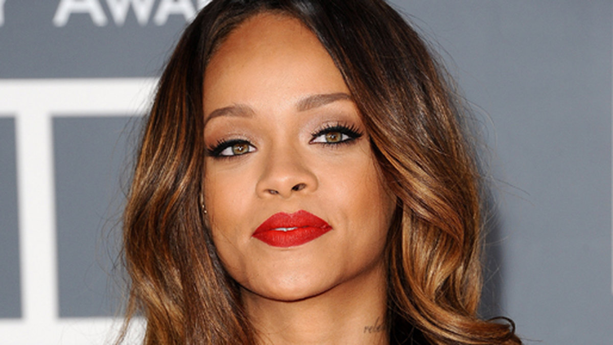 Rihanna strålade på röda mattan.