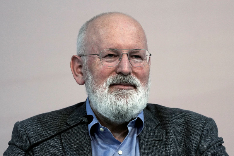 EU:s klimatchef Frans Timmermans. Arkivbild.