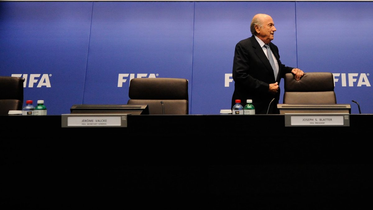 Fifa:s förra president Sepp Blatter. 