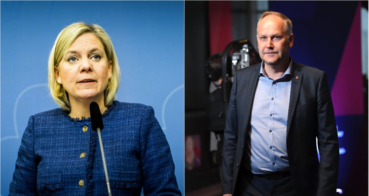 Magdalena Andersson, Jonas Sjöstedt, vänsterpartiet