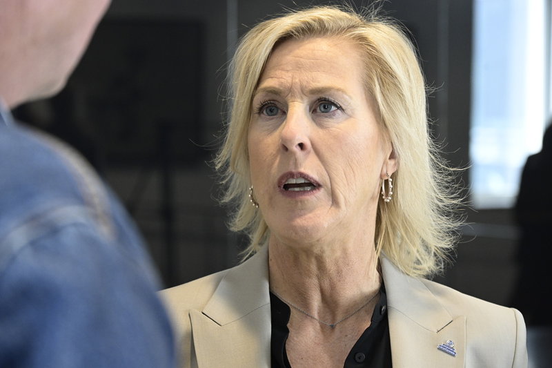 Åsa Fahlén, förbundsordförande för Sveriges Lärare. Arkivbild.