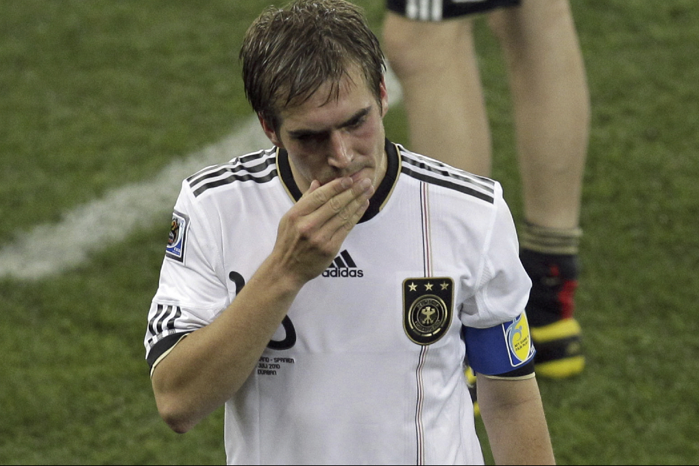 Tårarna föll efter förlusten mot Spanien.