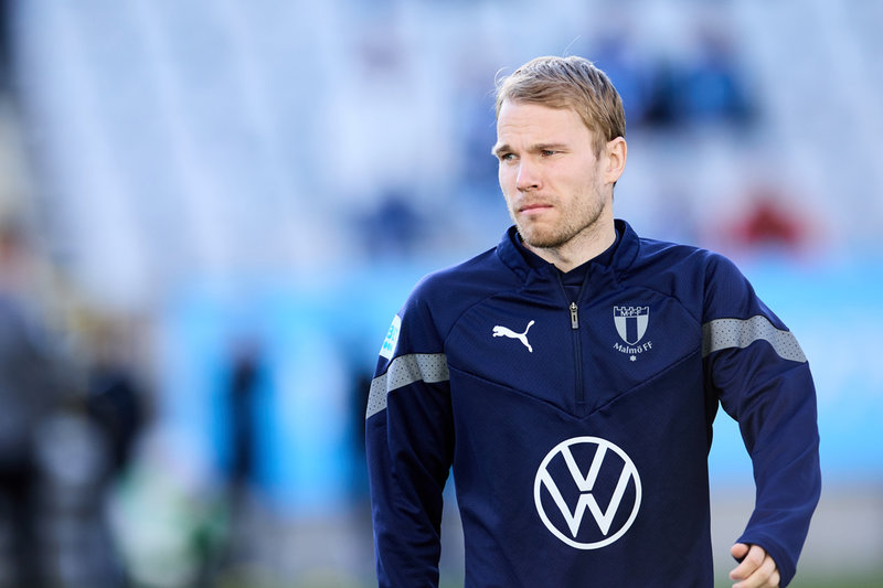 Oscar Lewicki är fortfarande skadad. Arkivbild.
