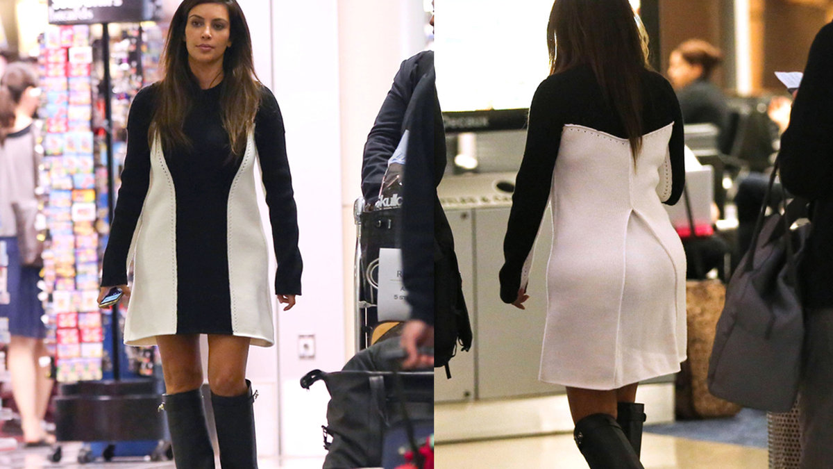Kim Kardashian har kanske anställt en ny stylist. Som i så fall måste hata sin klient innerligt? I brittiska tidningar hånas Kims nya tältlook. Det är inte snyggt.