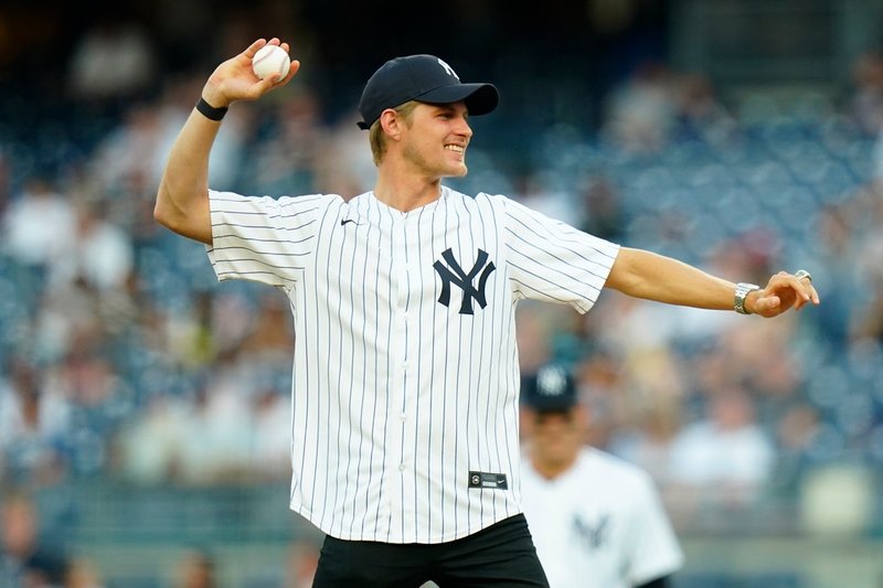Ericsson hyllades för sin insats på Yankee Stadium. Arkivbild.