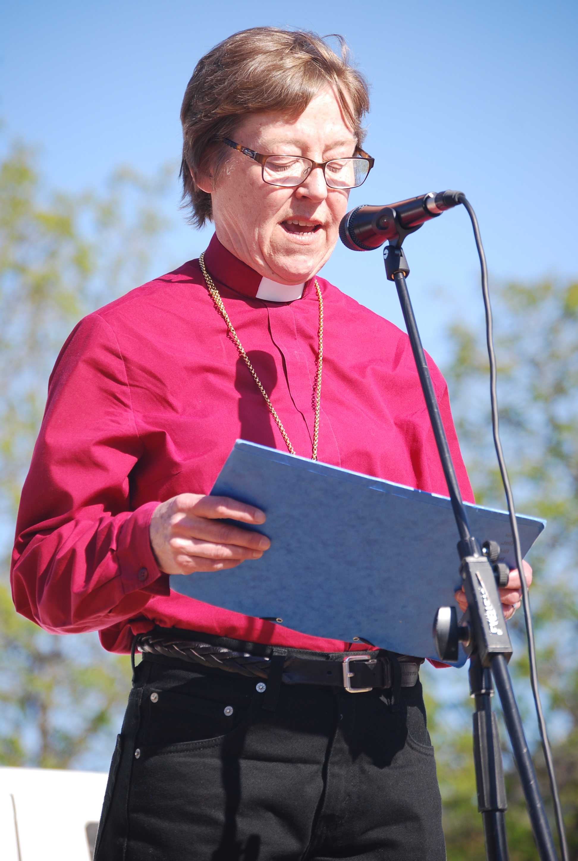 Biskop Eva Brunne.